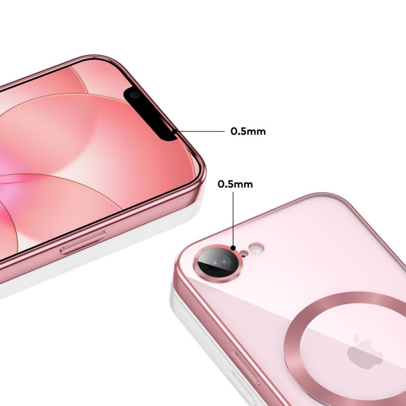Tech-Protect Magflex MagSafe θήκη για Apple iPhone 16e / 17e, Ροζ χρυσό