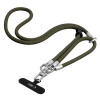 Tech-Protect C10S Rope Crossbody & Wrist σετ λουριών τηλεφώνου, Πράσινο λαδί/Τιτάνιο