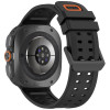 Tech-Protect Silicone Air σιλικονένιο λουράκι για Samsung Galaxy Watch Ultra 1 / 2 (2024-2026) 47 mm, μαύρο