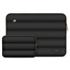 Tech-Protect Puffy THP3474 θήκη laptop 13-14 ιντσών με τσαντάκι αξεσουάρ, μαύρη