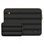 Tech-Protect Puffy THP3474 θήκη laptop 13-14 ιντσών με τσαντάκι αξεσουάρ, μαύρη