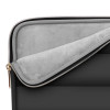 Tech-Protect Puffy THP3474 θήκη laptop 13-14 ιντσών με τσαντάκι αξεσουάρ, μαύρη