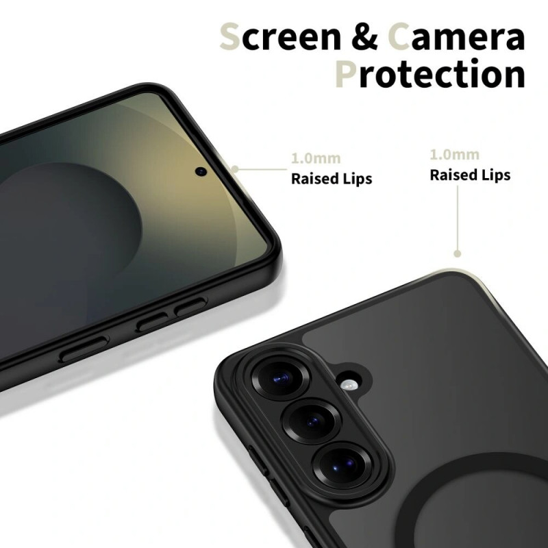 Θήκη Tech-Protect BasicMag MagSafe για Samsung Galaxy S26+, ματ μαύρο