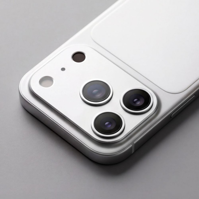 Προστατευτικό φακού κάμερας Tech-Protect Camfull Fit+ για Apple iPhone 18 Pro, ασημί