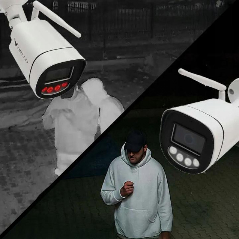 Orllo Z1 σωληνωτή κάμερα IP, 4K, 8MP, Wi-Fi
