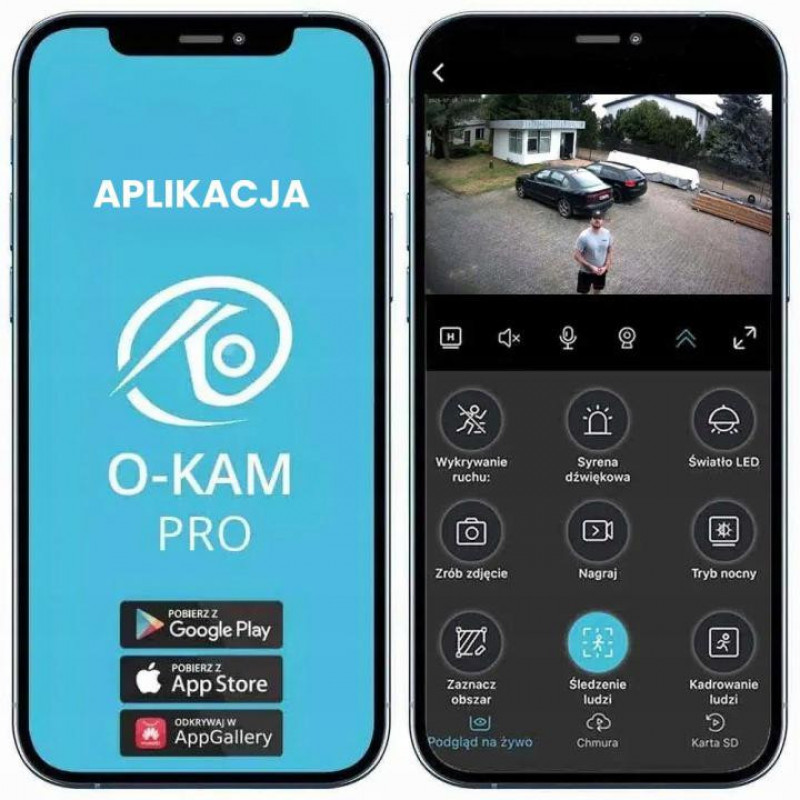 Orllo Z1 σωληνωτή κάμερα IP, 4K, 8MP, Wi-Fi