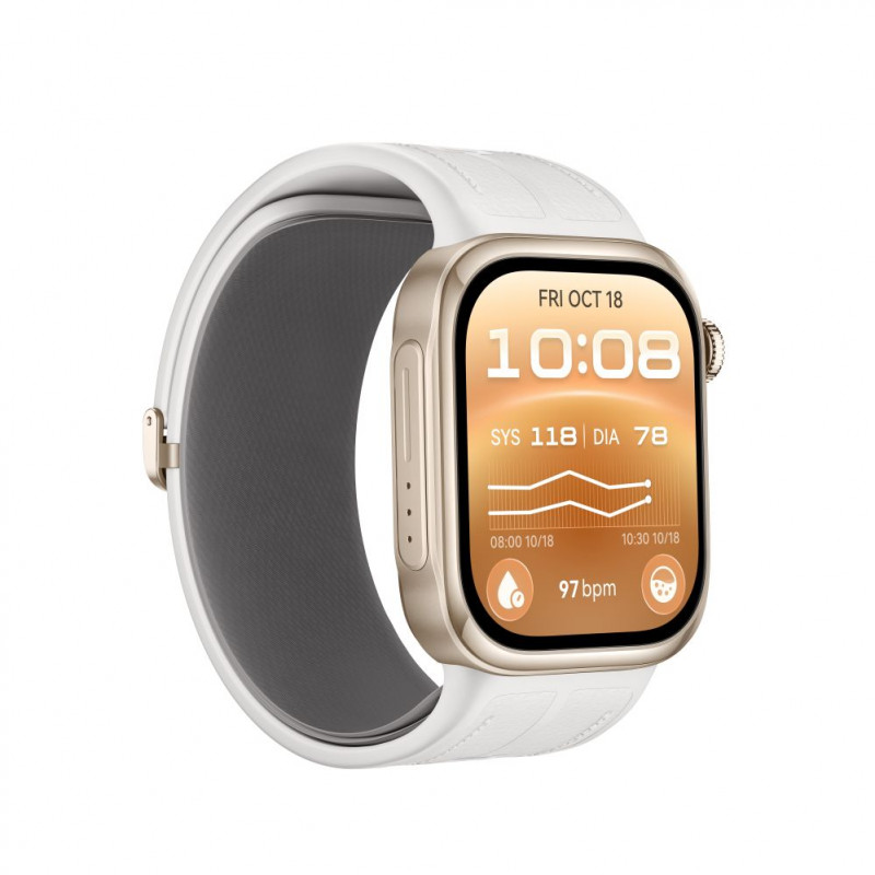 Huawei Watch D3 (Riva-B19) έξυπνο ρολόι, 46 mm, χρυσό/λευκό
