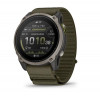 Έξυπνο ρολόι GPS Garmin Enduro 4 με υφασμάτινο λουράκι ComfortFit σκούρου ελιάς (010-04799-01)