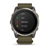 Έξυπνο ρολόι GPS Garmin Enduro 4 με υφασμάτινο λουράκι ComfortFit σκούρου ελιάς (010-04799-01)