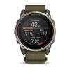 Έξυπνο ρολόι GPS Garmin Enduro 4 με υφασμάτινο λουράκι ComfortFit σκούρου ελιάς (010-04799-01)