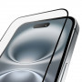 PURO Frame σκληρυμένο γυαλί με πλαίσιο για iPhone 16 Plus