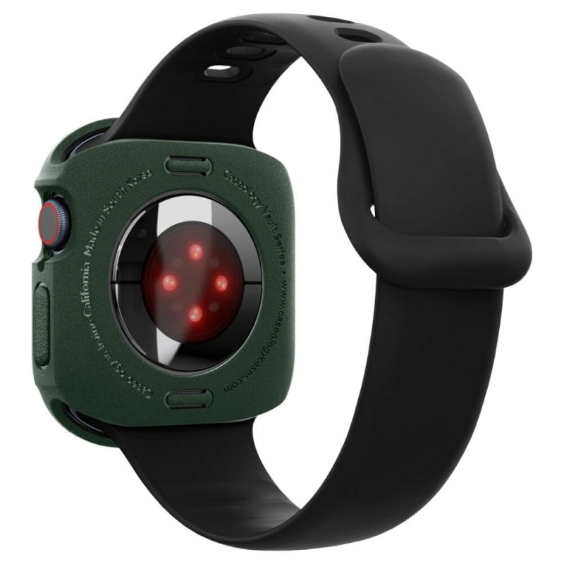 Spigen Caseology Vault θήκη για Apple Watch 10 / 11 46 mm, Πράσινο μεσάνυχτα