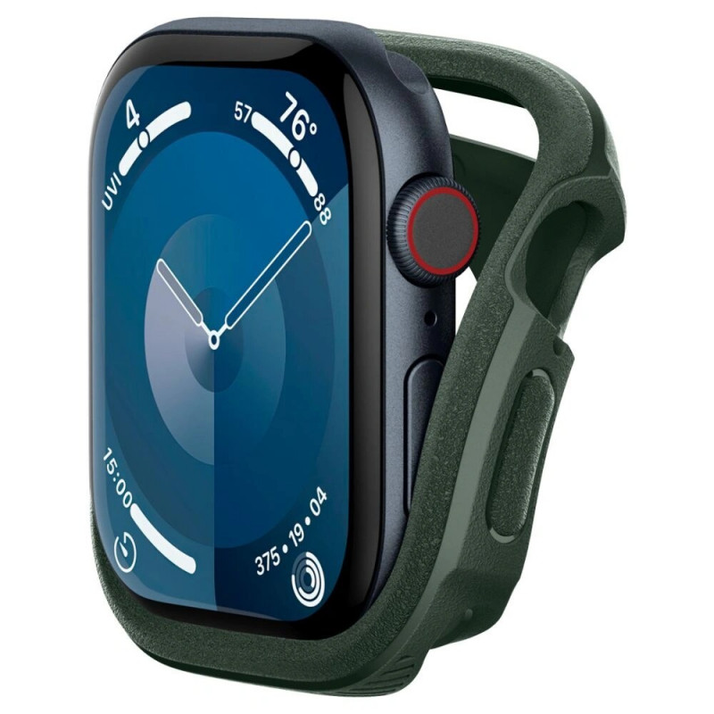 Spigen Caseology Vault θήκη για Apple Watch 10 / 11 46 mm, Πράσινο μεσάνυχτα