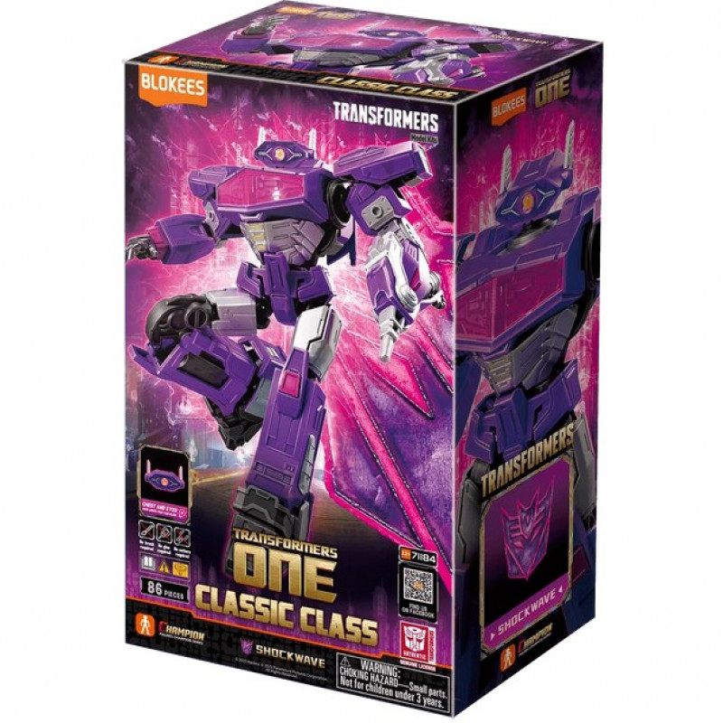 Blokees Transformers One Classic Class 18 Shockwave Συλλεκτική φιγούρα 71184