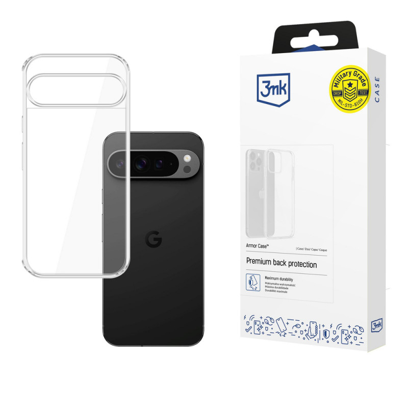Θήκη 3MK Armor για Google Pixel 10 Pro XL, διαφανής