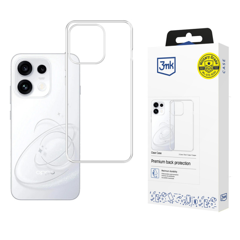 3MK Clear Case Oppo Reno 16 F / Reno 16 FS, διάφανη
