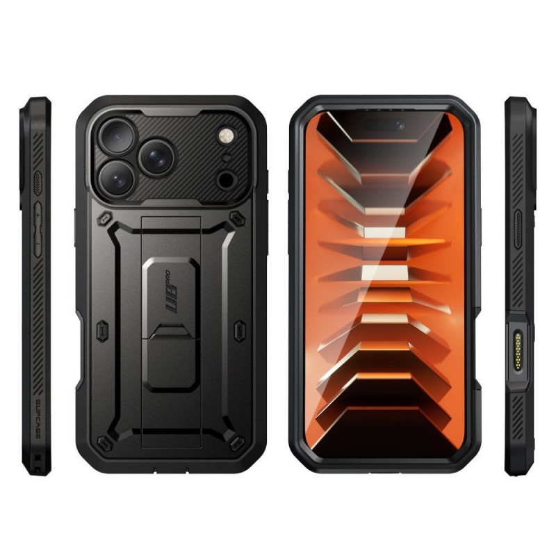 Supcase Unicorn Beetle Pro θήκη για Apple iPhone 17 Pro / 18 Pro, μαύρη