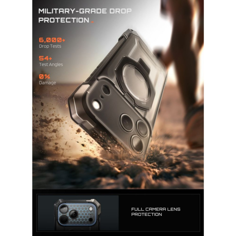 Supcase UB Grip Mag MagSafe Θήκη για Apple iPhone 17 Pro / 18 Pro, Μαύρη