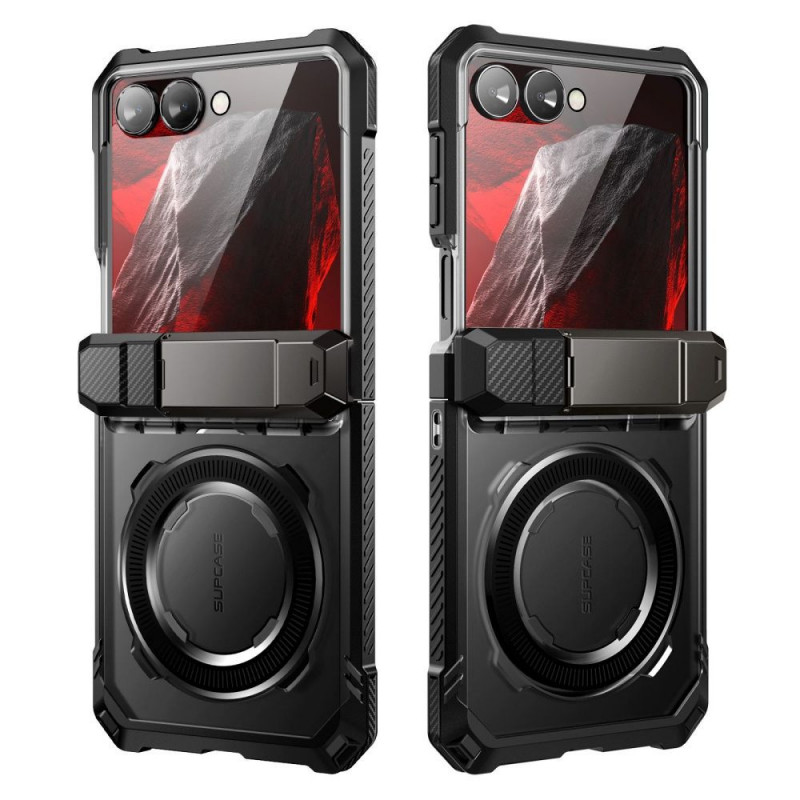 Supcase Unicorn Beetle Grip Mag MagSafe θήκη για Samsung Galaxy Z Flip 8, μαύρη