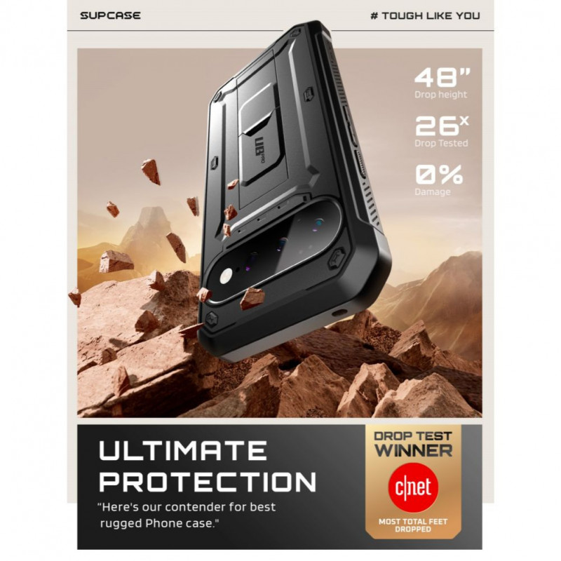Supcase Unicorn Beetle Pro θήκη για Google Pixel 11 Pro XL, μαύρη