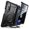 Supcase UB Grip Mag MagSafe Privacy Θήκη με γυαλί προστασίας προσωπικών δεδομένων για Samsung Galaxy Z Fold 8, Μαύρη