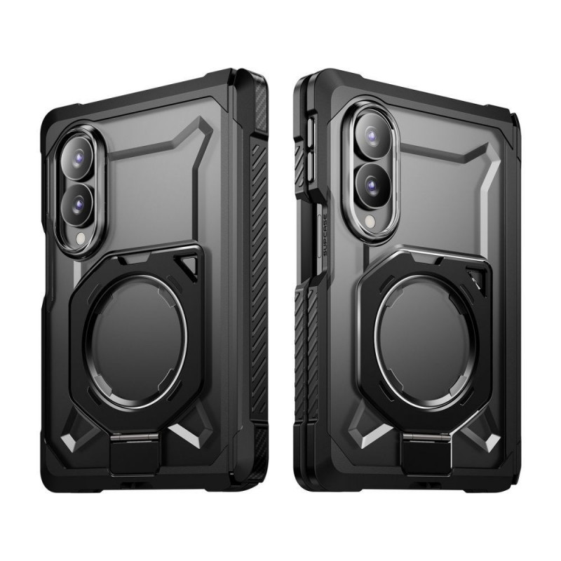 Supcase UB Grip Mag MagSafe Privacy Θήκη με γυαλί προστασίας προσωπικών δεδομένων για Samsung Galaxy Z Fold 8, Μαύρη