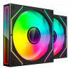 Tacens Mars Gaming MF3DPROX2 Ανεμιστήρες κουτιού υπολογιστή 12 cm, ARGB, μαύροι, 2 τεμάχια
