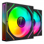 Tacens Mars Gaming MF3DPROX2 Ανεμιστήρες κουτιού υπολογιστή 12 cm, ARGB, μαύροι, 2 τεμάχια