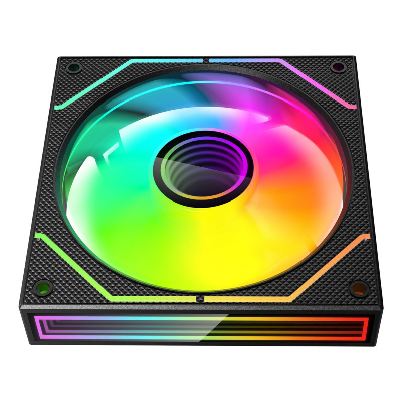 Tacens Mars Gaming MF3DPROX2 Ανεμιστήρες κουτιού υπολογιστή 12 cm, ARGB, μαύροι, 2 τεμάχια