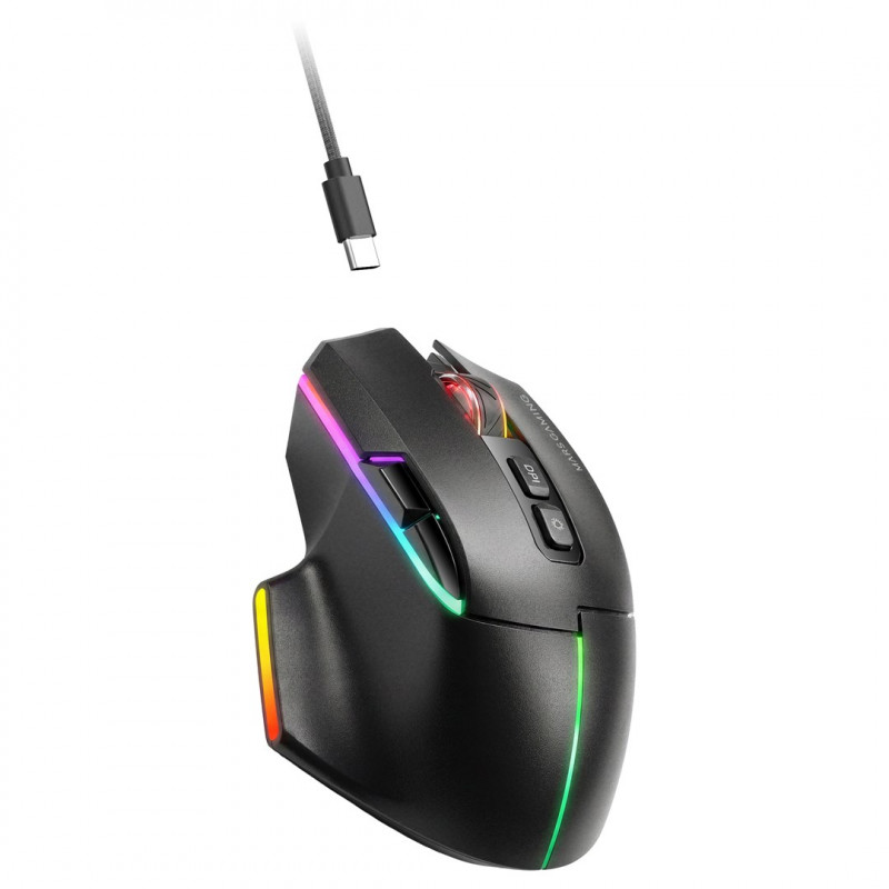 Tacens Mars Gaming MMW-VECTOR ασύρματο gaming ποντίκι, 12000 DPI, Bluetooth 5.4, 2,4 GHz