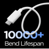 Spigen EB6015AC Essential καλώδιο USB-C 60W 150 cm, λευκό