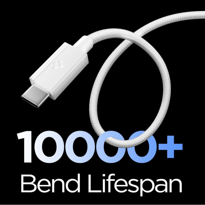 Spigen EB6015AC Essential καλώδιο USB-C 60W 150 cm, λευκό