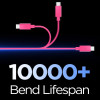 Spigen EB6010CC Essential καλώδιο USB-C σε USB-C 60W 100 cm, ροζ