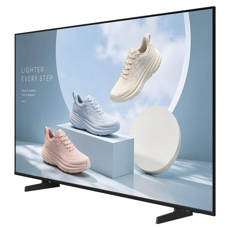 Samsung LH65BEHHLGUXEN BE65HX-H 65 ιντσών 4K UHD Crystal UHD έξυπνη τηλεόραση ψηφιακής σήμανσης, Tizen, μαύρη