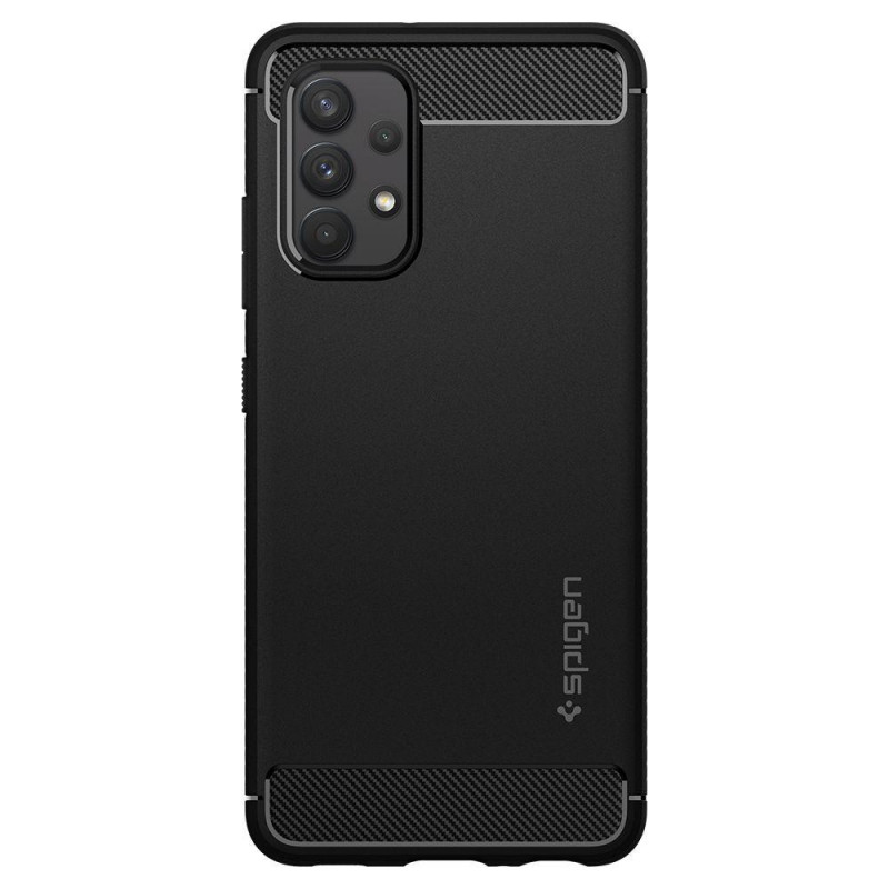 Spigen Θήκη Rugged Armor για Samsung Galaxy A52 / A52s, μαύρη ματ