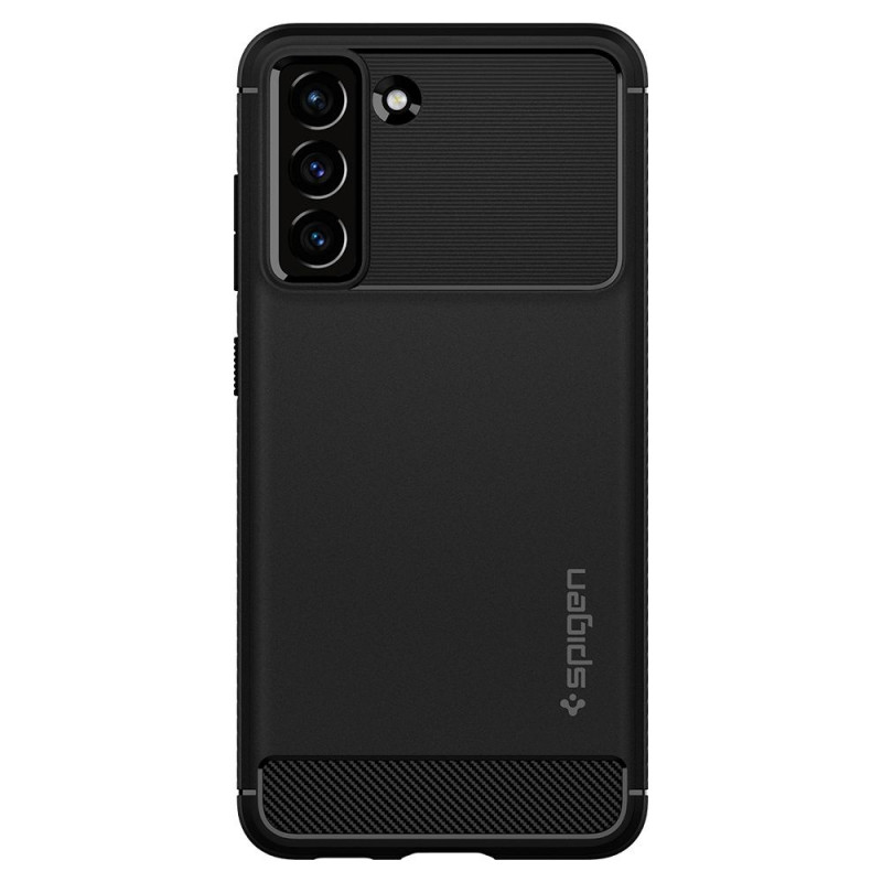 Spigen Rugged Armor θήκη για Samsung Galaxy S21 FE, μαύρο ματ
