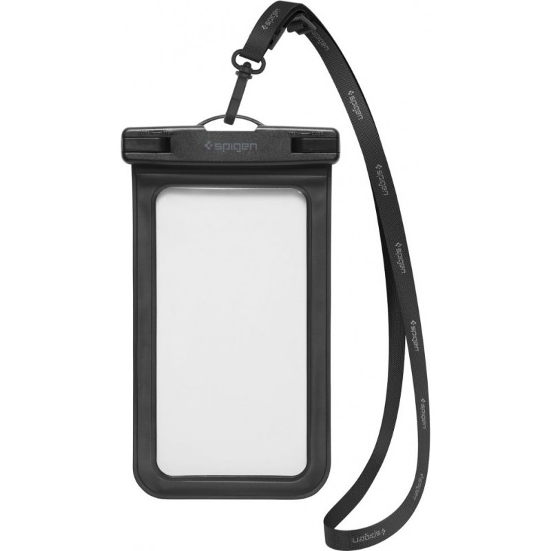 Spigen A601 Aqua Shield Καθολική αδιάβροχη θήκη, Μαύρη