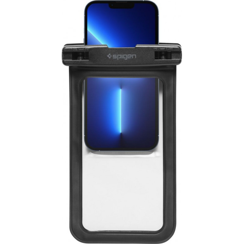 Spigen A601 Aqua Shield Καθολική αδιάβροχη θήκη, Μαύρη