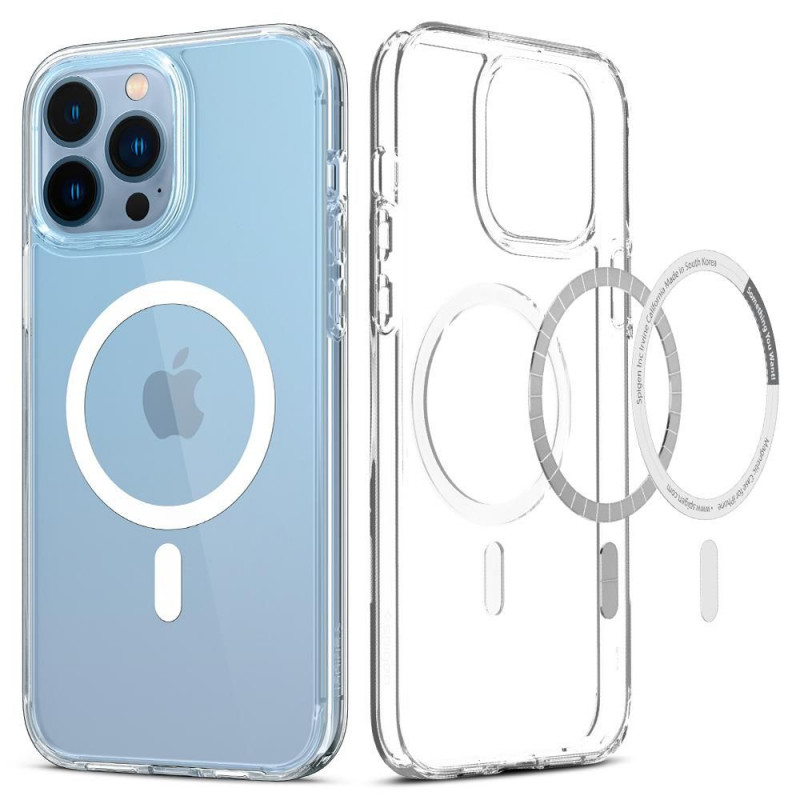 Spigen Ultra Hybrid Mag MagSafe Θήκη Apple iPhone 13 Pro, Λευκή