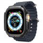 Spigen Rugged Armor θήκη για Apple Watch Ultra 49 mm, μαύρη ματ
