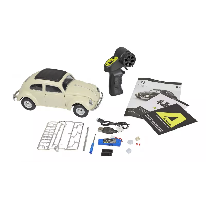 Amewi VW Typ 1 1950 Beetle τηλεκατευθυνόμενο αυτοκίνητο, 1:16, RTR, μπεζ