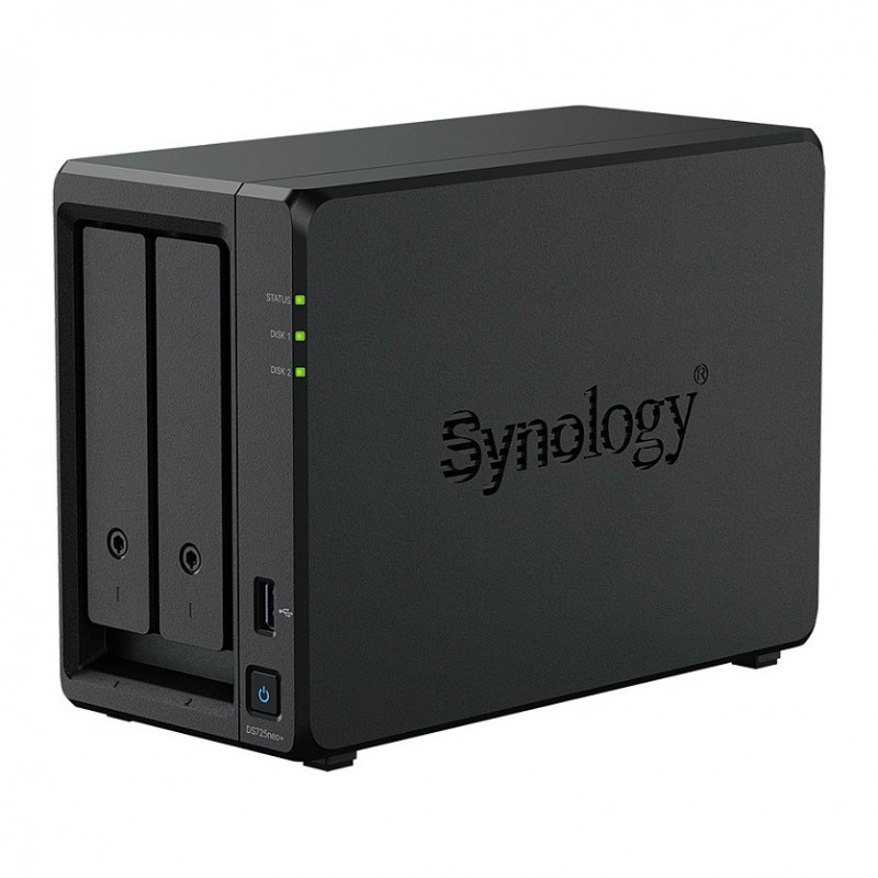 Synology DiskStation DS725neo+ NAS 2 θέσεων, AMD Ryzen Embedded R1600, 4 GB DDR4