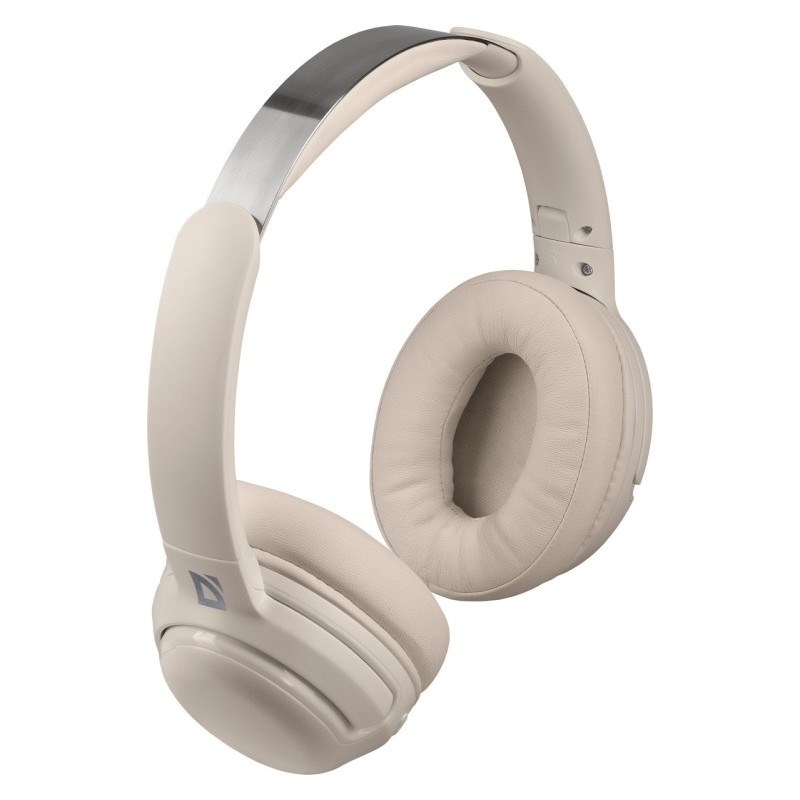 Defender Freemotion B475 ANC ακουστικά Bluetooth on-ear, μπεζ