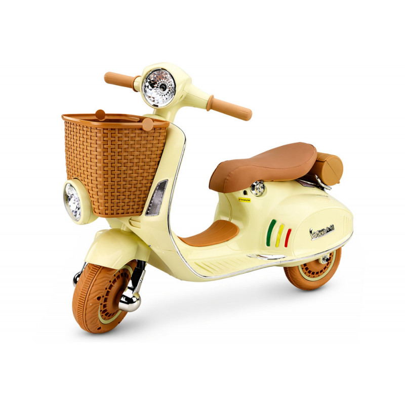Lean Cars XW-03 ηλεκτρικό σκούτερ, 35 W, μπεζ