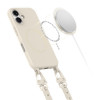 Tech-Protect MagNecklace MagSafe θήκη με κορδόνι για Apple iPhone 16, μπεζ