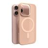 Puro Daylight MagSafe θήκη σιλικόνης για iPhone 16 Pro Max, μπεζ