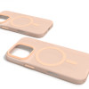 Puro Daylight MagSafe θήκη σιλικόνης για iPhone 16 Pro Max, μπεζ