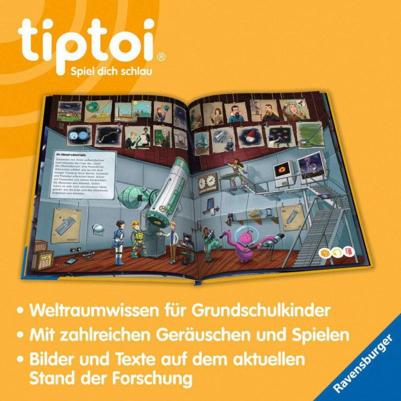 Ravensburger tiptoi Το διάστημα: διαστημικές πτήσεις, αστέρια και πλανήτες (49282)