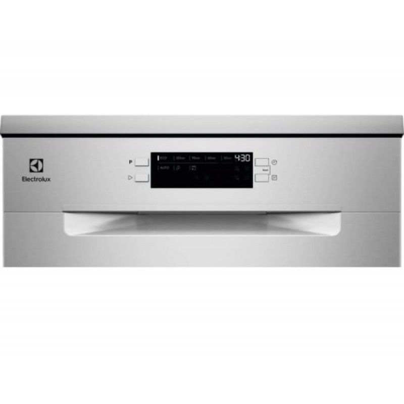 Electrolux Serie 500 E52SE100SX Ελεύθερης Τοποθέτησης Πλυντήριο Πιάτων, 13 Σερβίτσια, Ανοξείδωτο Ατσάλι
