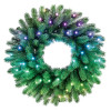 Twinkly Προφωτισμένο Στεφάνι 50 RGB LED, Πράσινο καλώδιο, Βύσμα τύπου C, 60 cm